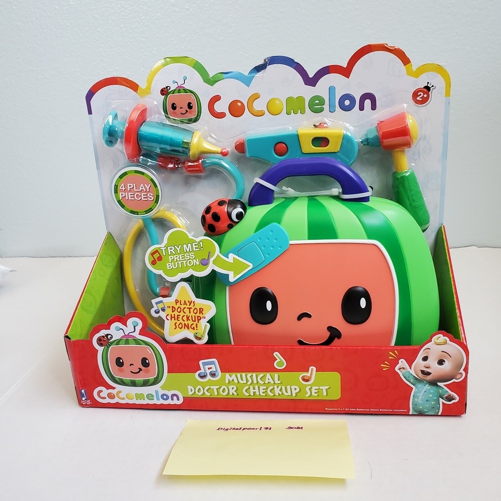 Cocomelon Musical Doctor Checkup Set Toddler Toy with Sounds CMW0021 - Picture 3 of 7